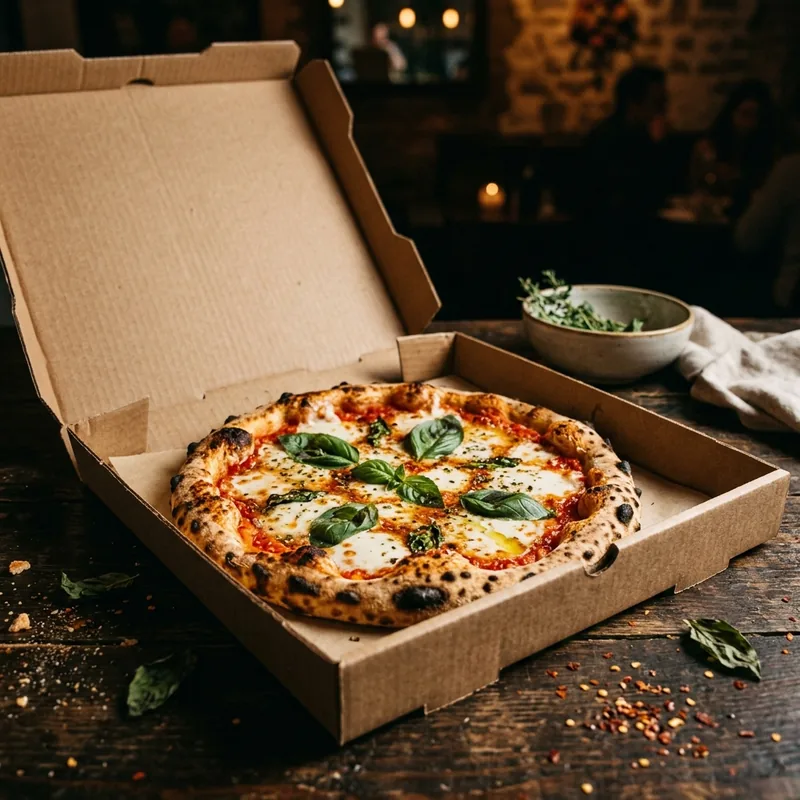 Pizza La Mamma – Pizza im Karton