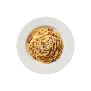Nr. 112 Spaghetti Carbonara – Pizza La Mamma