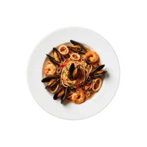 Nr. 116 Spaghetti Frutti di mare – Pizza La Mamma