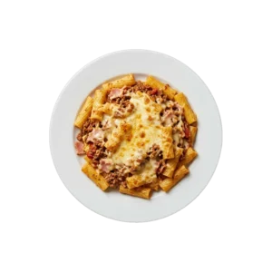 Nr. 132 Rigatoni al forno – Pizza La Mamma