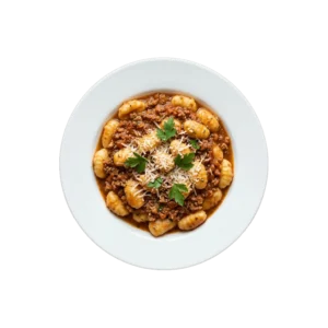 Nr. 151 Gnocchi Bolognese – Pizza La Mamma