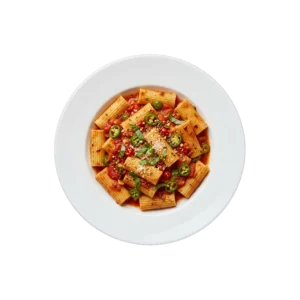 Nr. 203 Rigatoni Diavolo – Pizza La Mamma