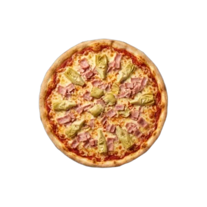 Nr. 21 Vorderschinken, Artischocken – Pizza La Mamma