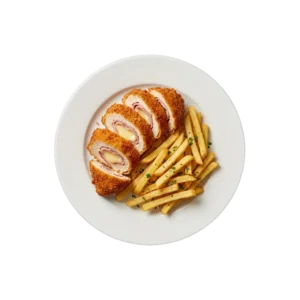 Nr. 301 Hähnchen-Cordon Bleu – Pizza La Mamma