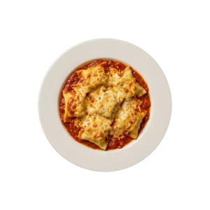 Nr. 313 Maultaschen überbacken – Pizza La Mamma