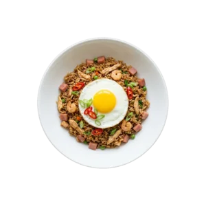 Nr. 353 Nasi Goreng Spezial – Pizza La Mamma