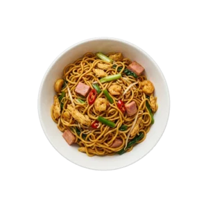 Nr. 358 Bami Goreng – Pizza La Mamma