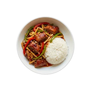 Nr. 371 Ente gebacken mit Paprika … – Pizza La Mamma