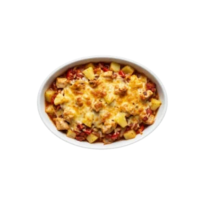Nr. 467 Ananas-Hähnchen-Auflauf – Pizza La Mamma