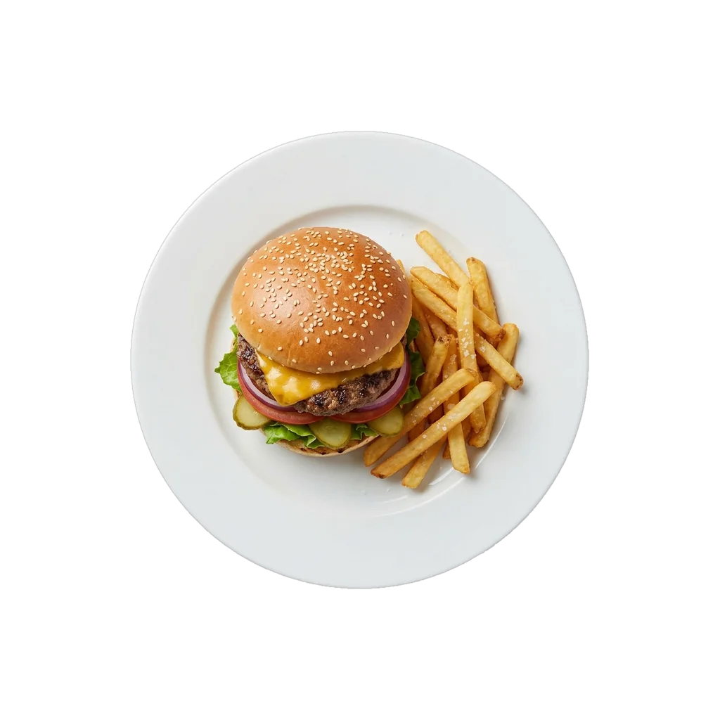 Nr. 536 Cheese-Burger – Pizza La Mamma